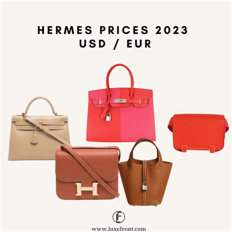 hermes bag new collection 2023|Hermes bags price list 2024.